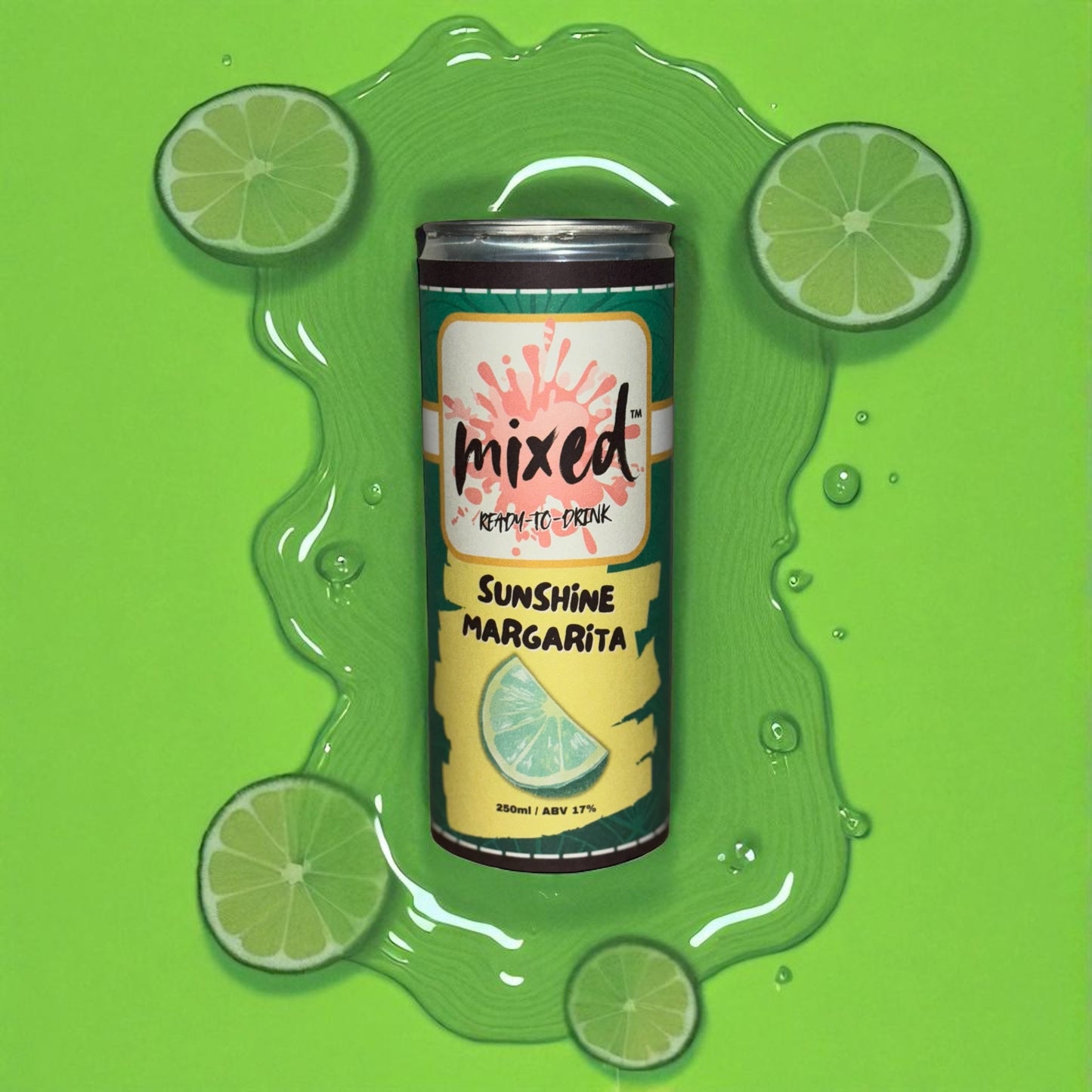 Sunshine Margarita 4 Can Set