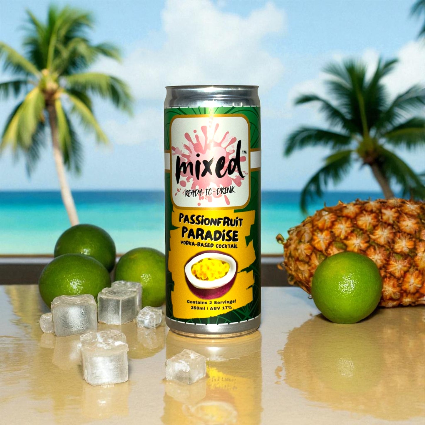 Passionfruit Paradise 4 Can Set