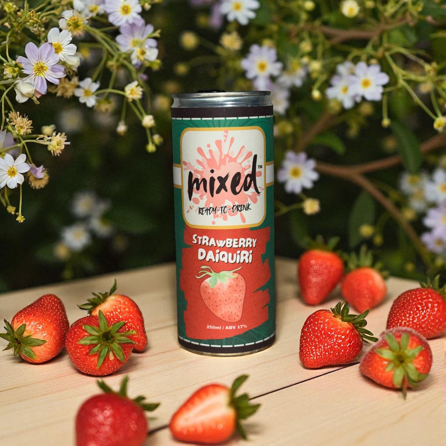 Strawberry Daiquiri 4 Can Set