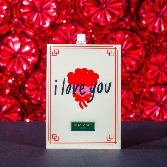 "I Love You" Valentine's Day Cardtail 100ml